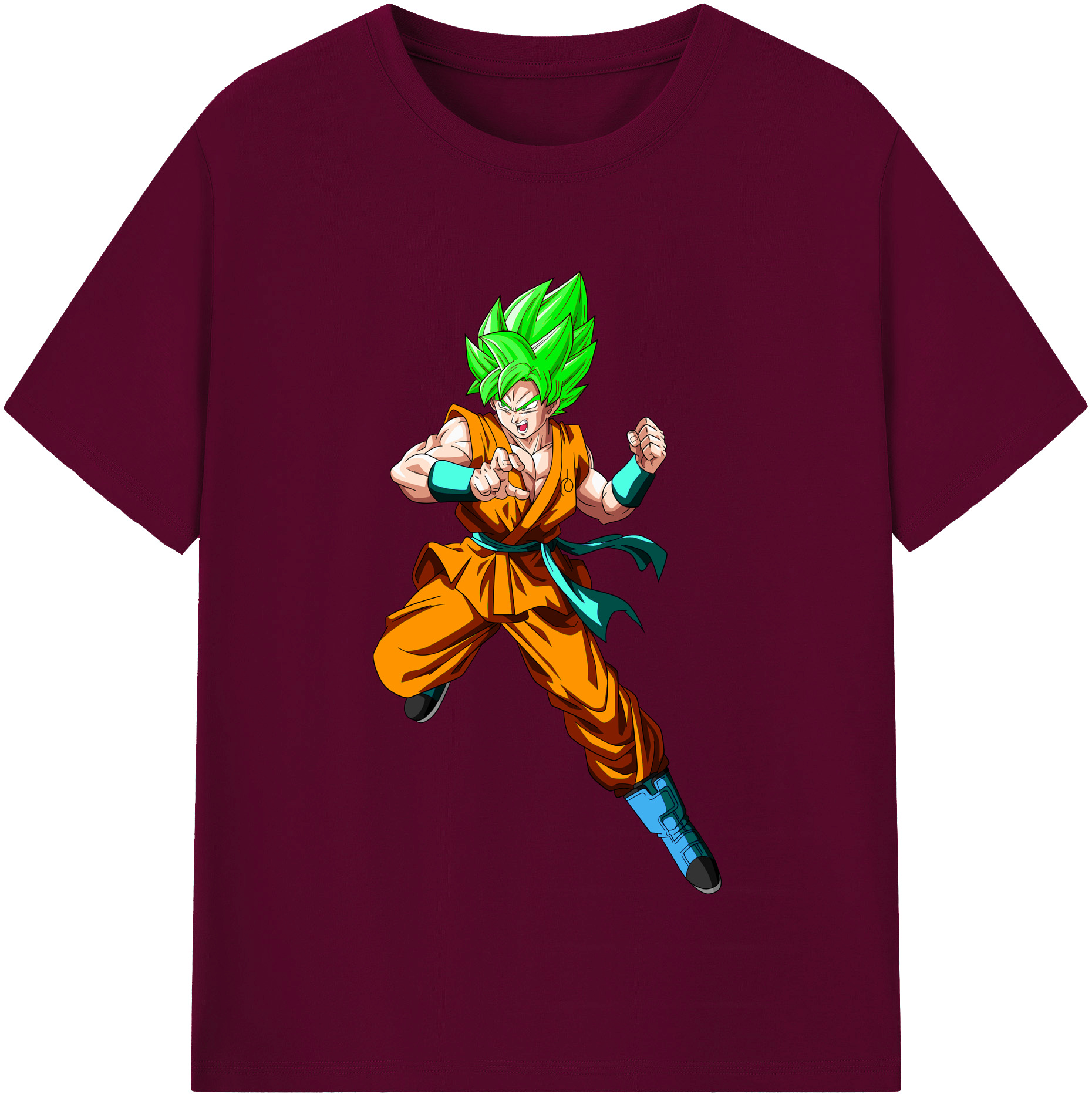 （画像用） ドラゴンボール 孫 悟飯（そんごはん）DRAGON BALL Son Gohan レディースカジュアルプリントTシャツ（綿100％）